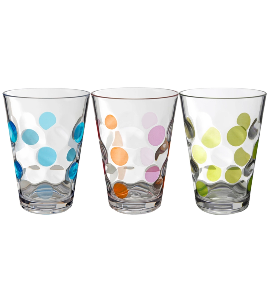 SET 3 BICCHIERI BRUNNER "BALOONS" IN SAN