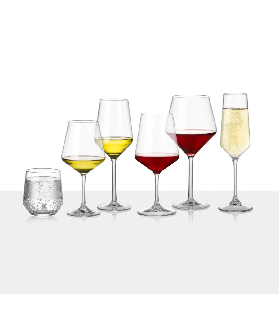 SET 2 BICCHIERI PER VINO BRUNNER "WHITE WINEGLASS" IN TRITAN 42 CL