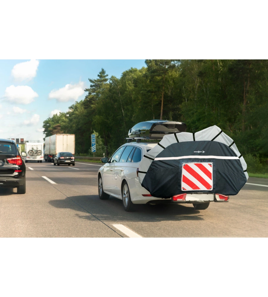 COPRIBICICLETTA PER VEICOLI BRUNNER "BIKE COVER TOW BAR 4" IN POLIESTERE IDROREPELLENTE