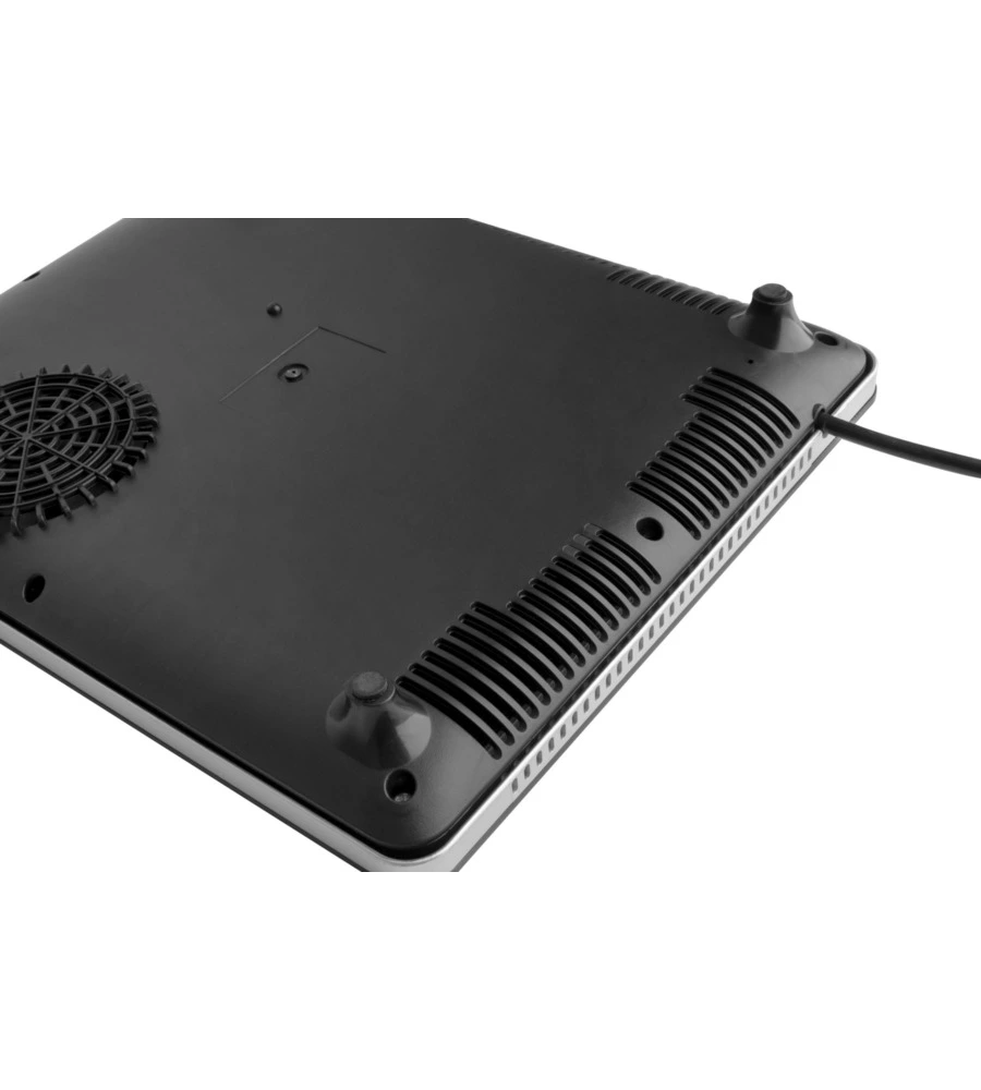 FORNELLO DA CAMPEGGIO ELETTRICO BRUNNER "HOT POINT INDUCTION" IN VETROCERAMICA 1 FUOCO 28X35X4,6 CM