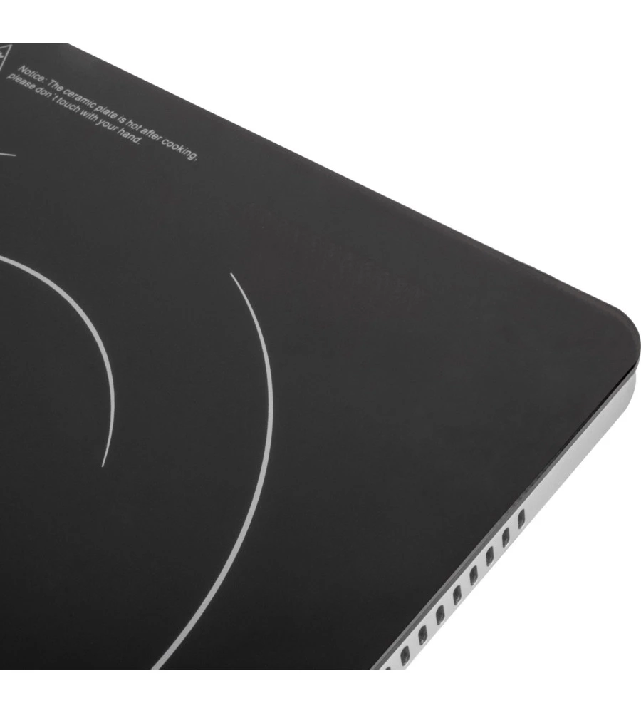 FORNELLO DA CAMPEGGIO ELETTRICO BRUNNER "HOT POINT INDUCTION" IN VETROCERAMICA 1 FUOCO 28X35X4,6 CM