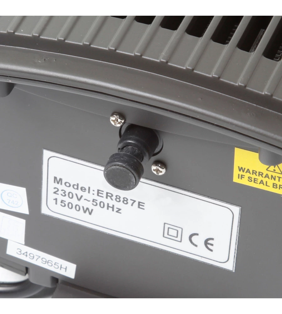 STUFETTA ELETTRICA DA CAMPEGGIO BRUNNER "SOLAN" 2 LIVELLI 1500 W