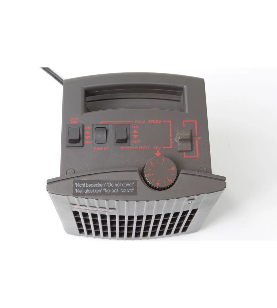 STUFETTA ELETTRICA DA CAMPEGGIO BRUNNER "SOLAN" 2 LIVELLI 1500 W