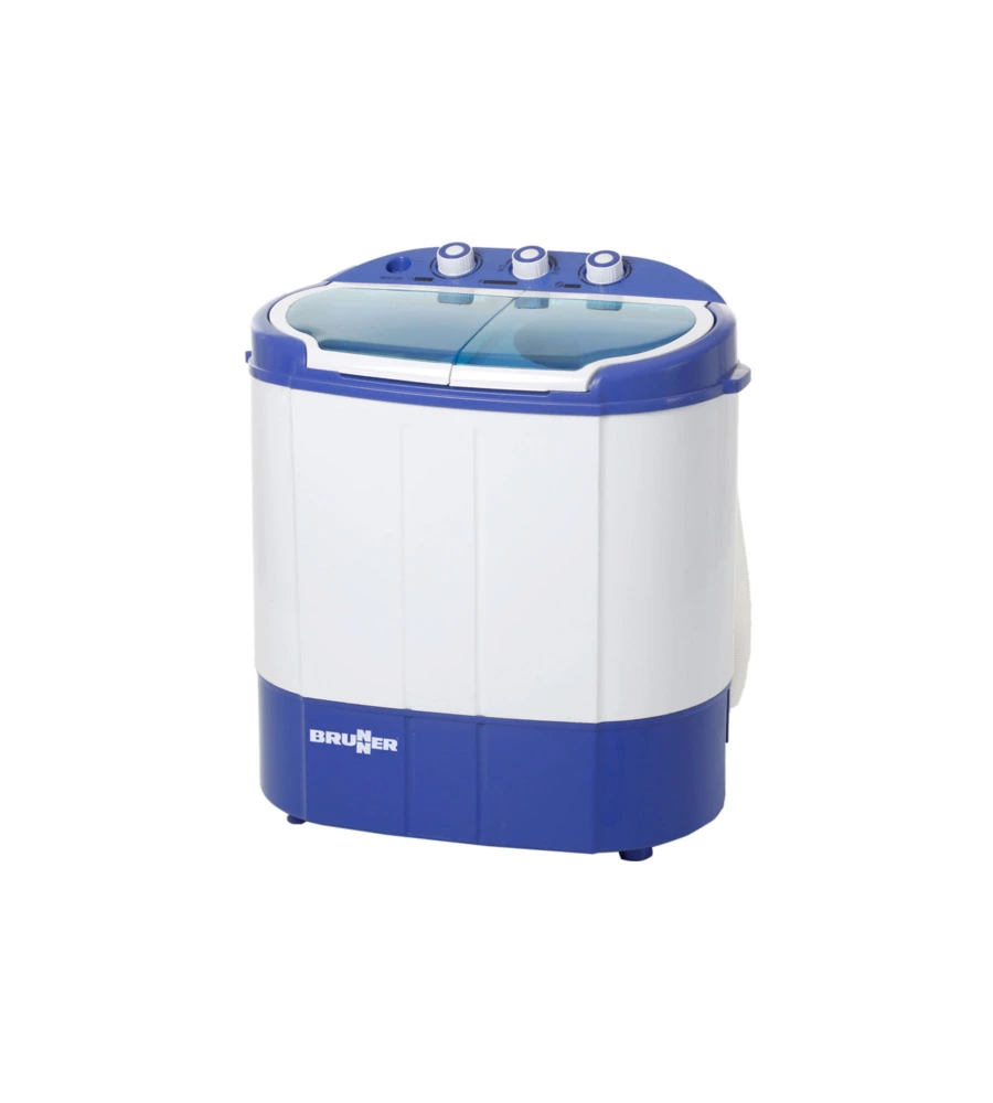 LAVATRICE PORTATILE DA CAMPEGGIO BRUNNER "DAYTONA DUO" 3,5 KG