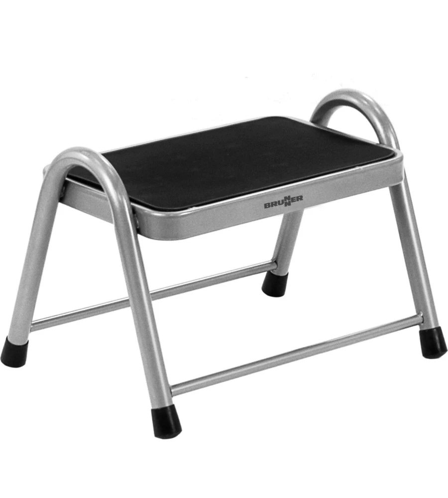 GRADINO D'INGRESSO PER VEICOLI BRUNNER "KING STEP" IN ACCIAIO, COLORE GRIGIO