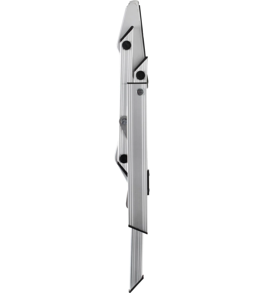 GRADINO D'INGRESSO DOPPIO PER VEICOLI BRUNNER "RUCKSTEP ALU" IN ALLUMINIO RICHIUDIBILE, 51X53X19,5/38,5 CM