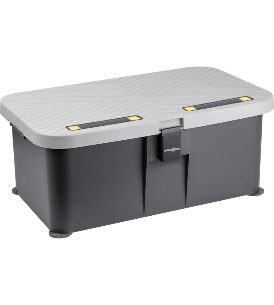 GRADINO BOX CONTENITORE BRUNNER "BOXSTEP NG" IMPERMEABILE, 58X38X24,5 CM