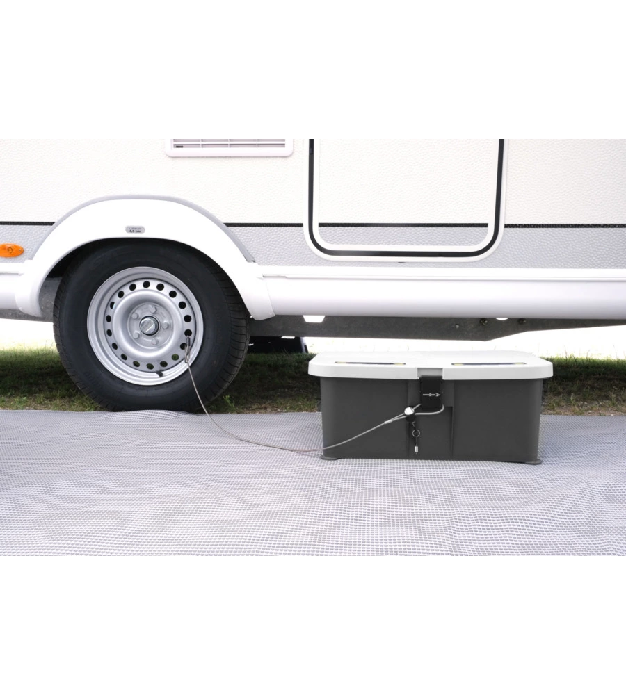 GRADINO BOX CONTENITORE BRUNNER "BOXSTEP NG" IMPERMEABILE, 58X38X24,5 CM