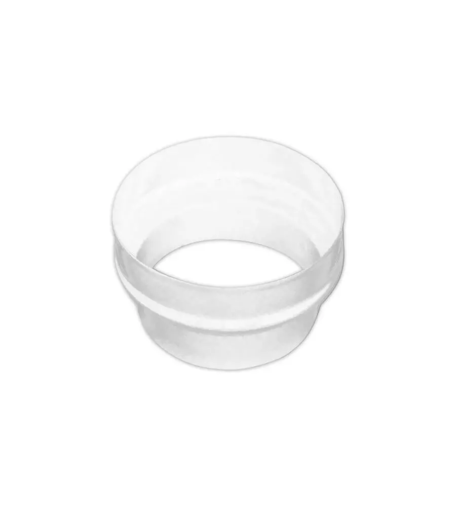 MAGGIORAZIONE PER STUFA IN ACCIAIO SMALTATO VERNICIATO BIANCO, DIAMETRO 10-12 CM
