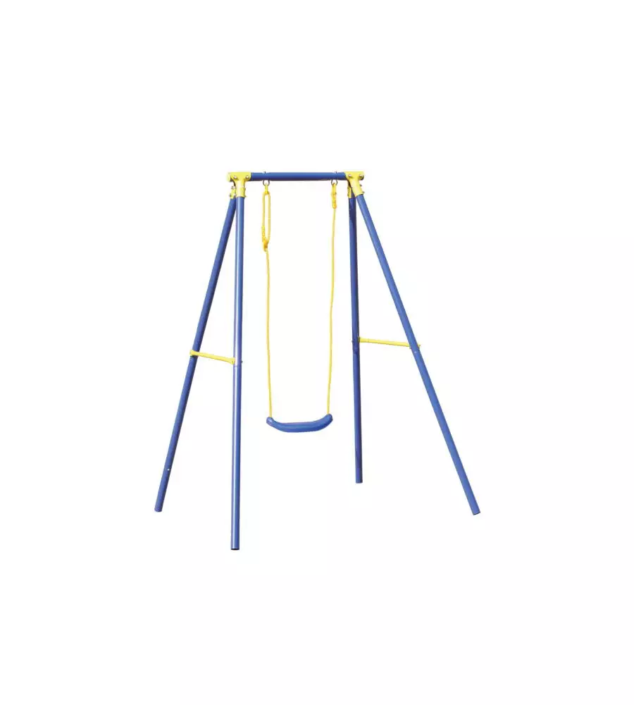 ALTALENA PER BAMBINI ESSENZA "1 MISURA" IN ACCIAIO E PLASTICA COLORE BLU 145X142X182 CM