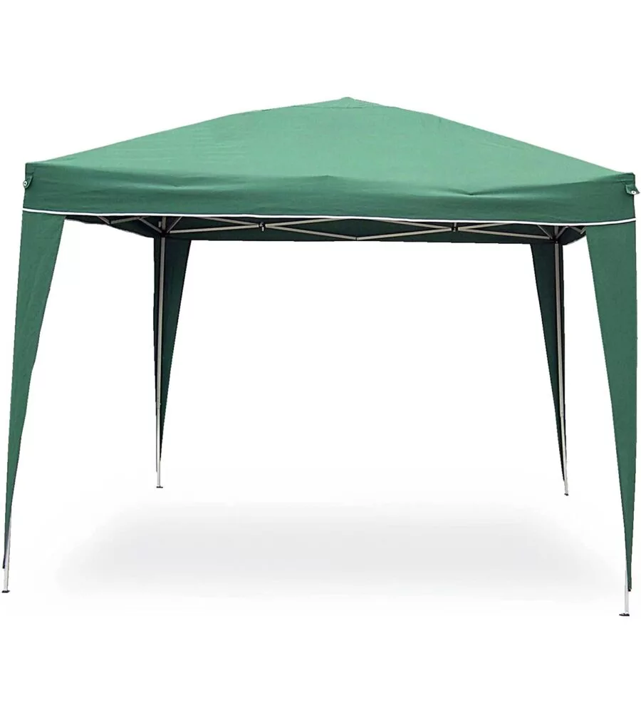 GAZEBO DA ESTERNO ESSENZA "POP UP" PIEGHEVOLE COLORE VERDE, 3X3 METRI