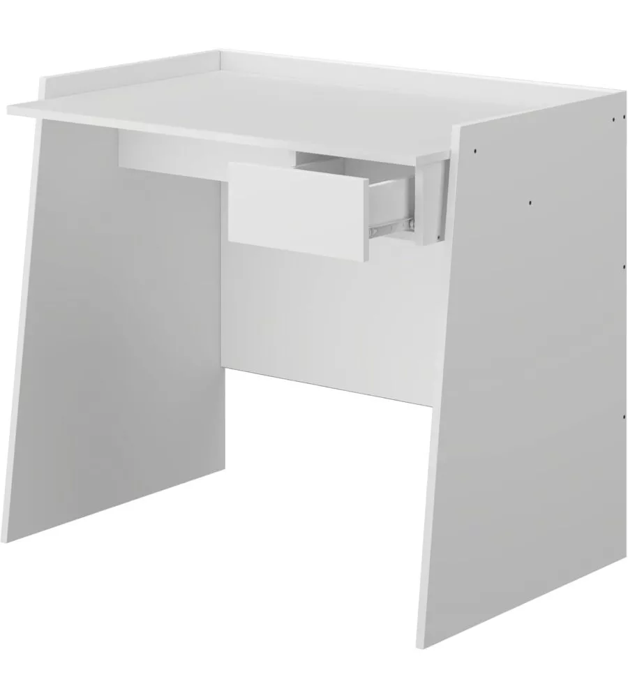 SCRIVANIA CON CASSETTO COLORE BIANCO ARMONIA 90X60X80 CM