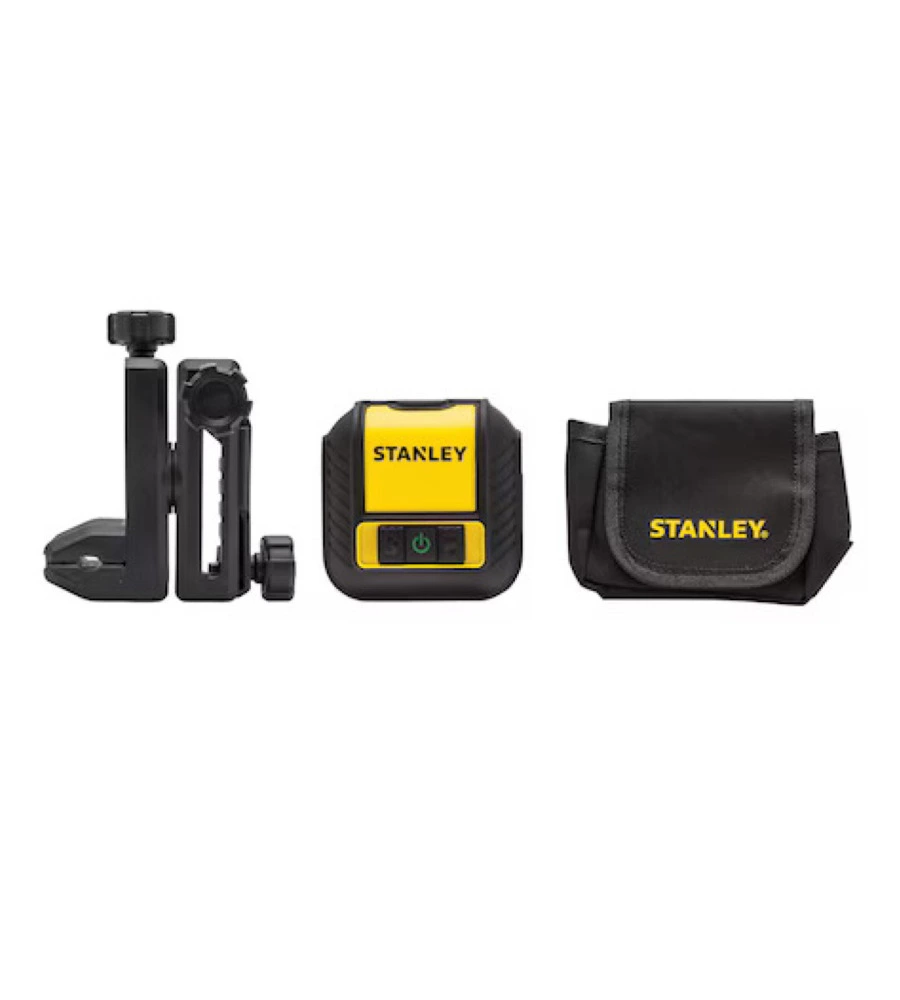 LIVELLA LASER AUTOLIVELLANTE STANLEY " CUBIX" CON RAGGIO VERDE