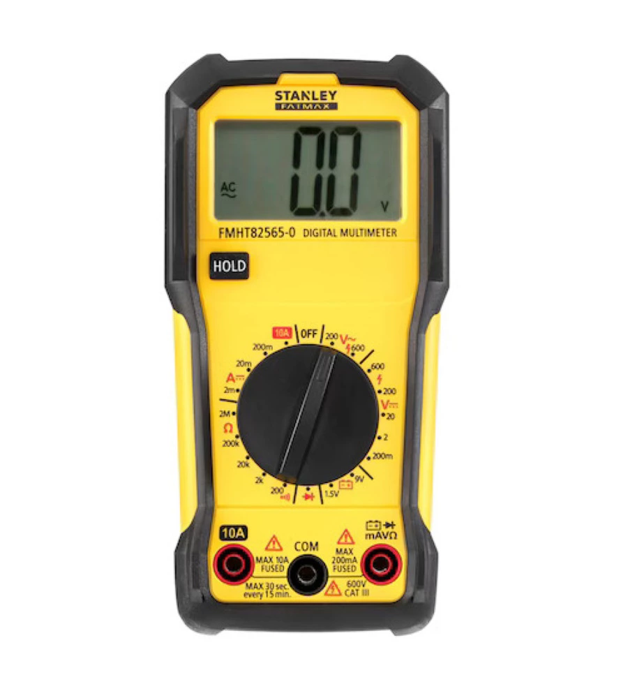 MULTIMETRO DIGITALE BASE STANLEY, 600 V