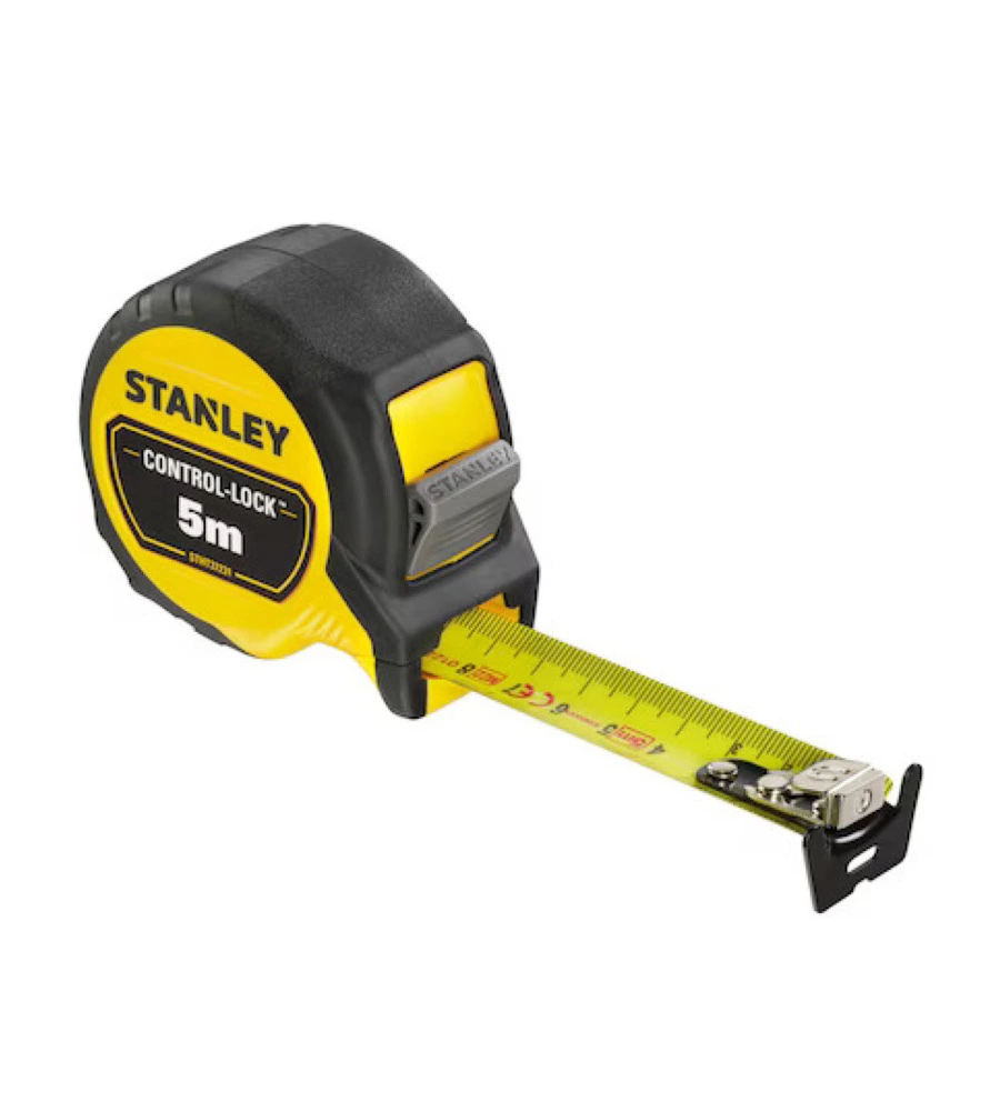 FLESSOMETRO STANLEY "CONTROL LOCK" MAGNETICO, 5 M X 25 MM