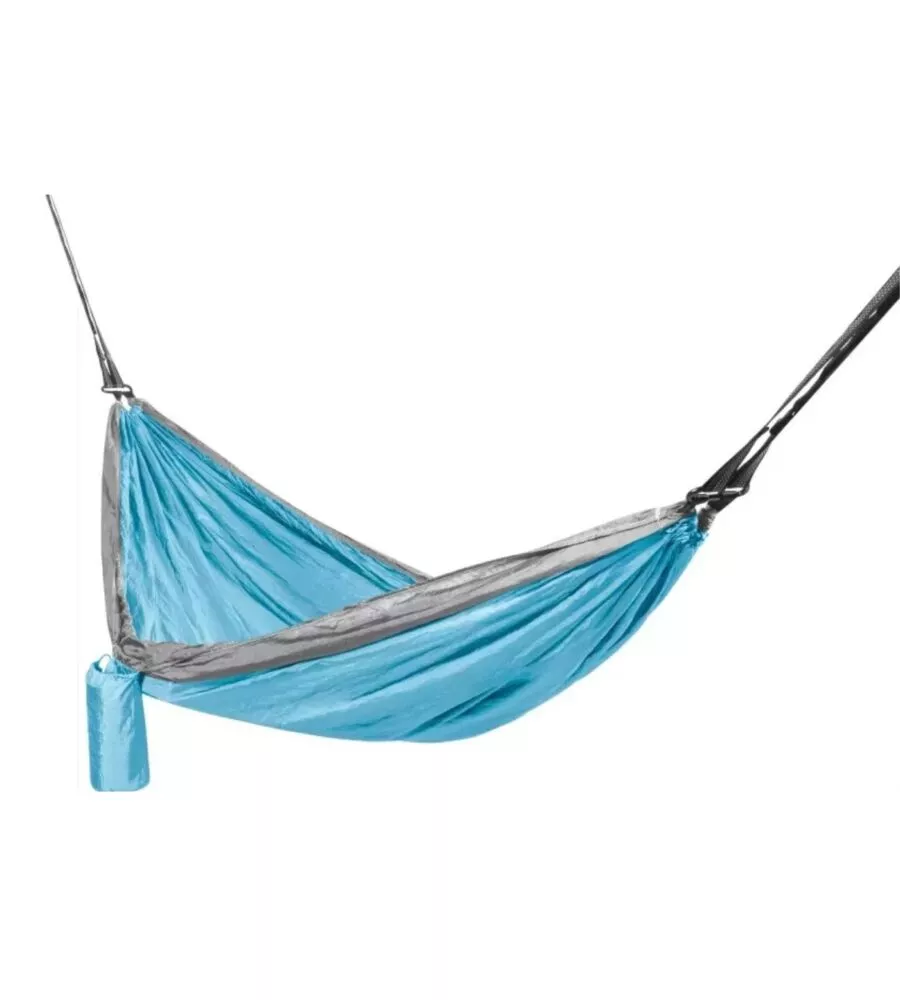 Amaca da campeggio Brunner "Belham Double" azzurro 300x200 cm