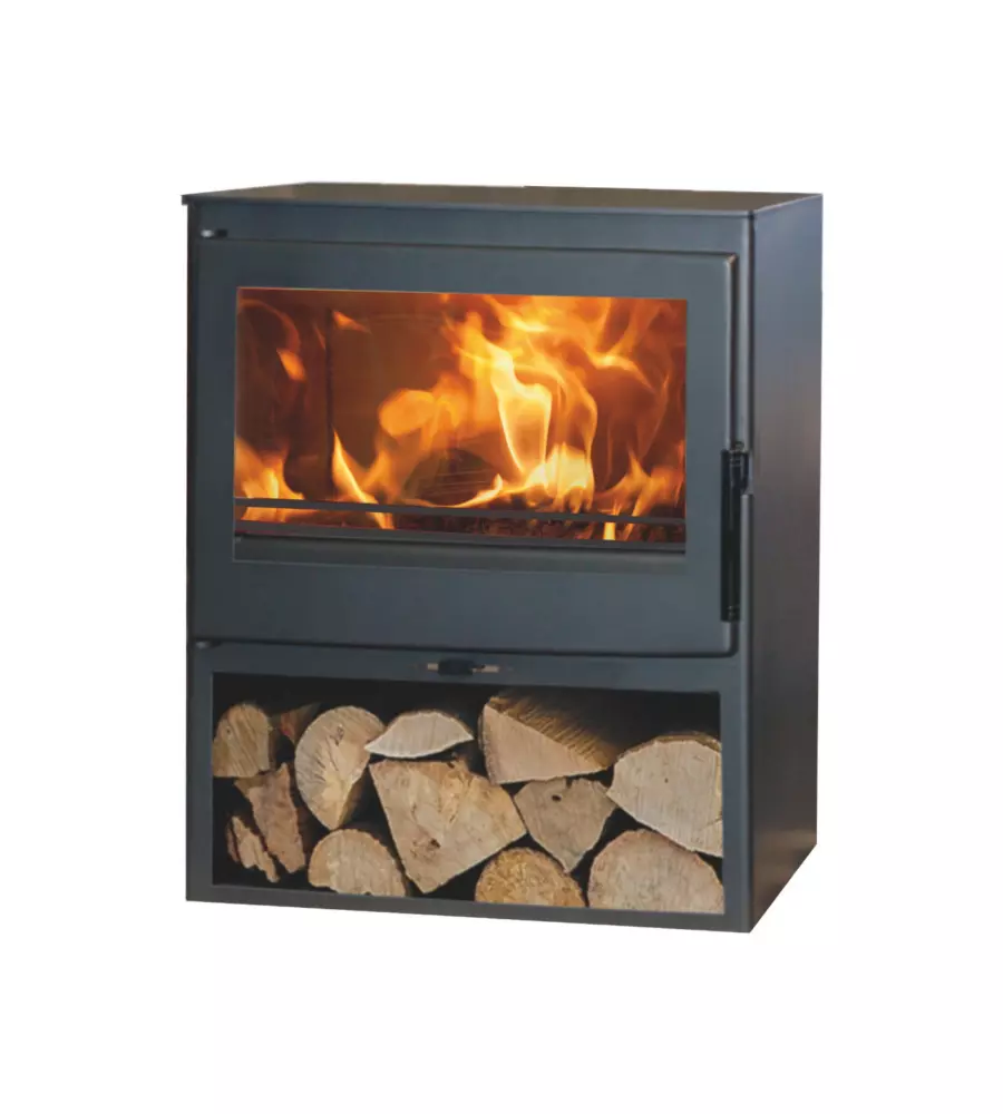 Stufa a legna Panadero "Vera" grigio 7,4 kW