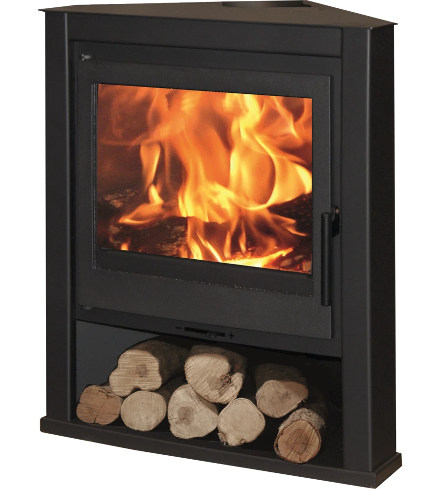 Set Tubo Stufa In Acciaio 120 Mm Con Angolo 90° – Colore Grigio, Cuciture Lucidate – Altezza 700 X 450 Mm – Include Serranda E Tappo Di Pulizia