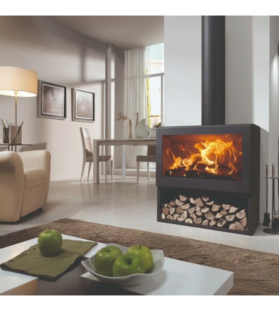 Stufa a legna Panadero "Fenix" grigio 7 kW