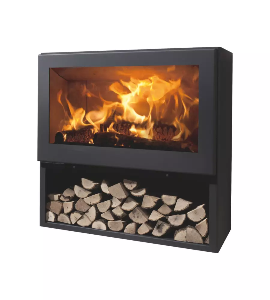 Stufa a legna Panadero "Fenix" grigio 7 kW