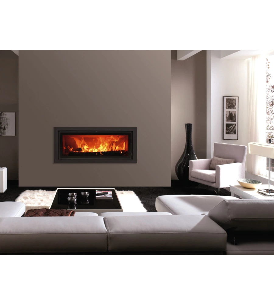 INSERTO A LEGNA PANADERO "101-S" GRIGIO 8,9 KW