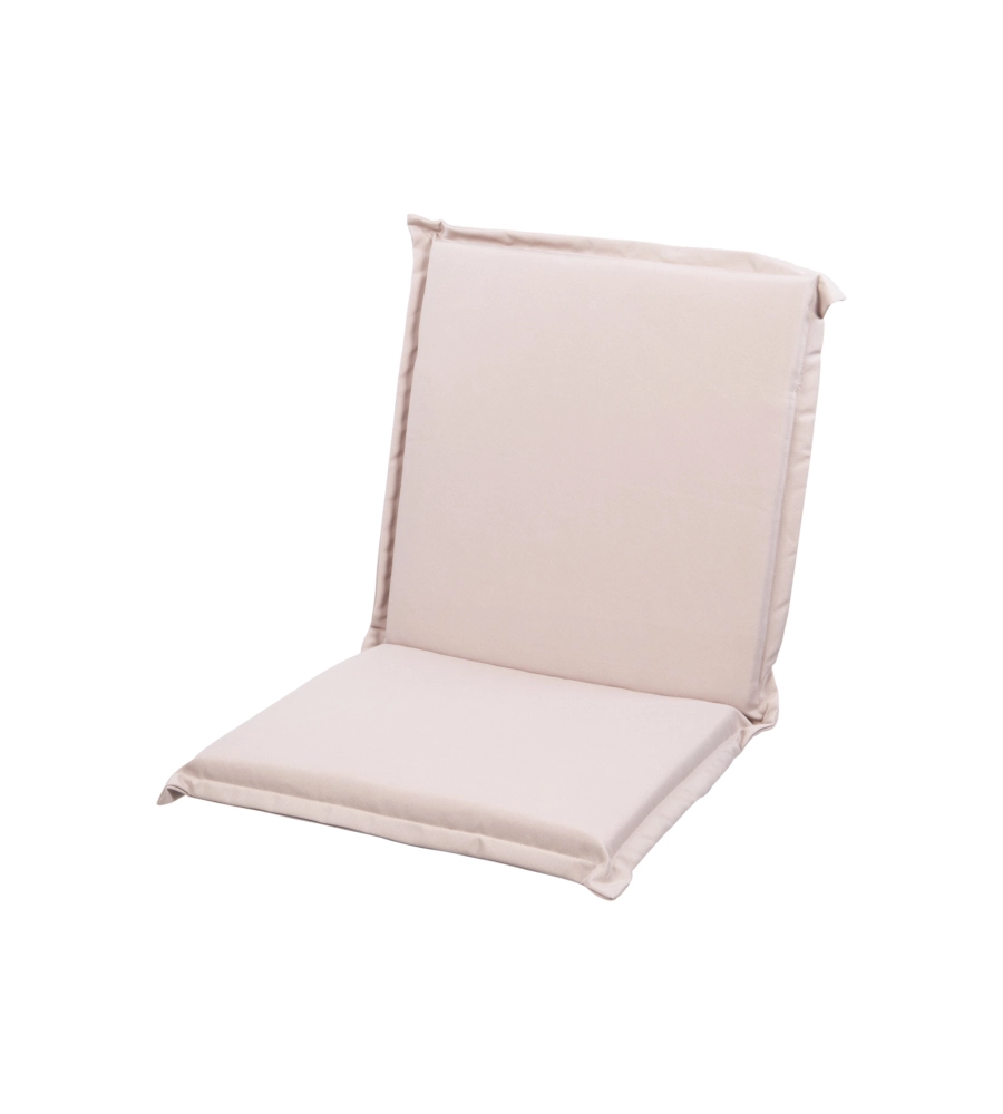 CUSCINO DA ESTERNO PER SEDIA COLORE ECRU, 39X37XH2.5 CM