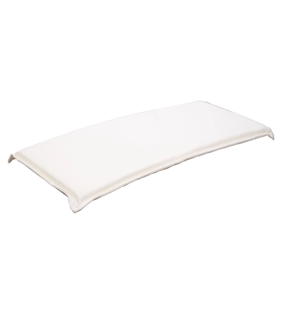 CUSCINO DA ESTERNO PER PANCHINA COLORE ECRU, 111X45XH2.5 CM
