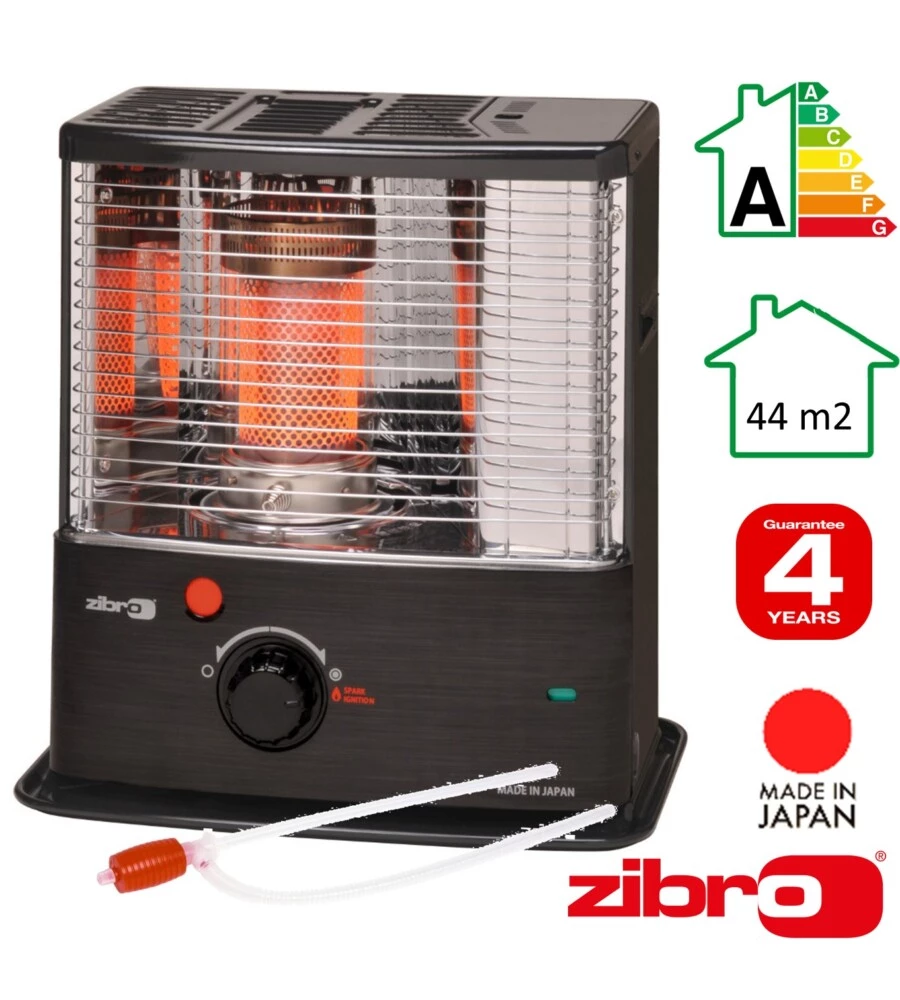 STUFA A COMBUSTIBILE LIQUIDO "ZIBRO RS-30" NERO 3 KW