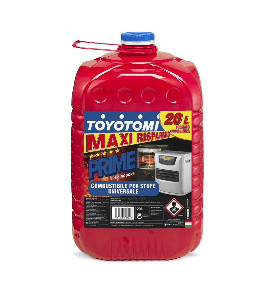 COMBUSTIBILE LIQUIDO "TOYOTOMI PRIME", 20 LITRI