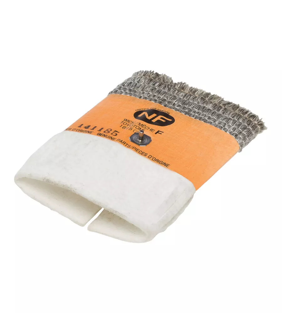 STOPPINO MODELLO "F" PER STUFE A COMBUSTIBILE LIQUIDO ZIBRO, 14X11X0,7 CM