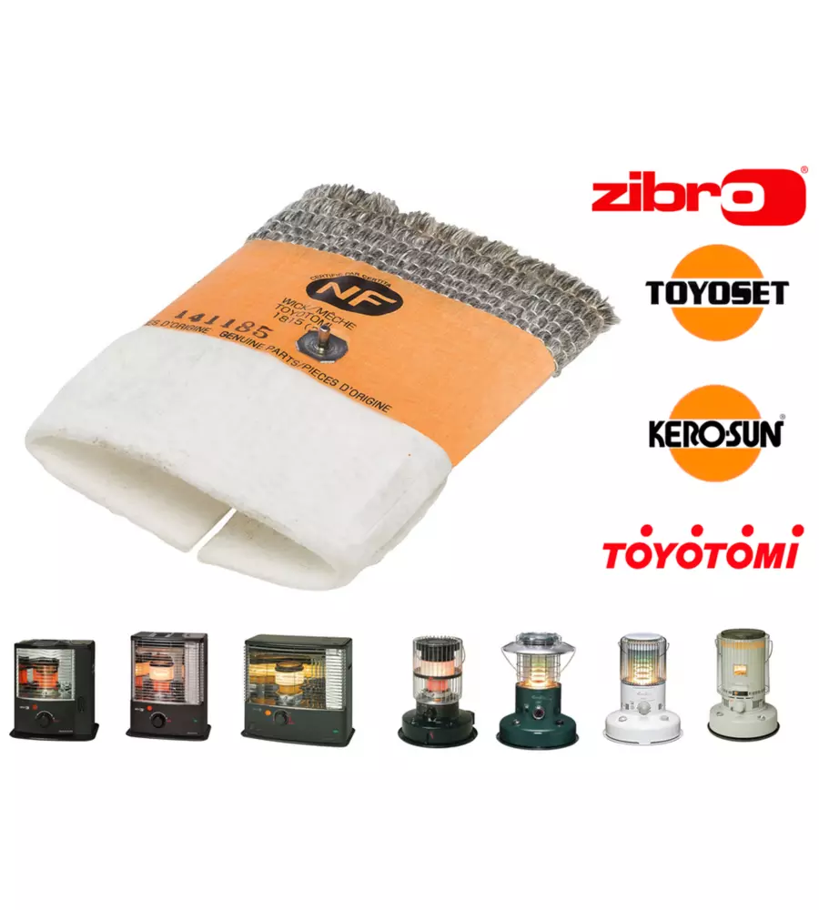 STOPPINO MODELLO "F" PER STUFE A COMBUSTIBILE LIQUIDO ZIBRO, 14X11X0,7 CM