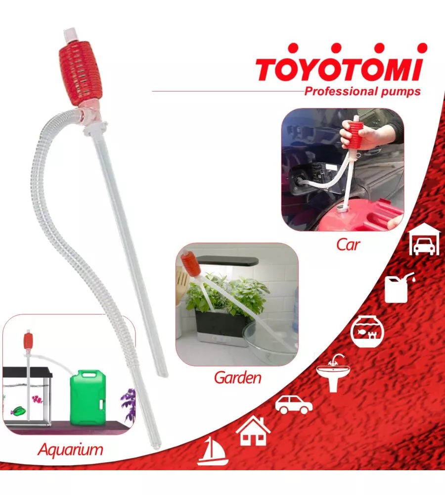 POMPA MANO UNIVERSALE PER STUFE A COMBUSTIBILE LIQUIDO ZIBRO, 60X7X7 CM