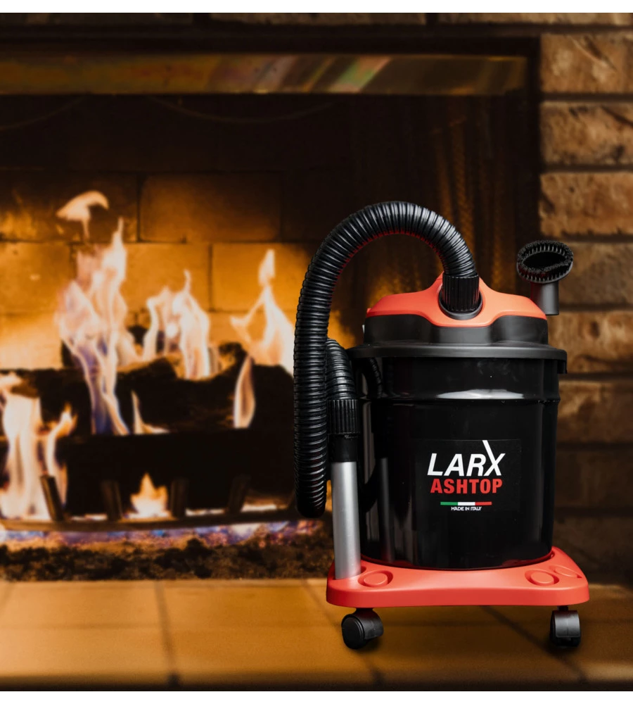 ASPIRACENERE ELETTRICO LARX "ASHTOP" CON FUNZIONE SOFFIANTE, 1200 W 18 LITRI