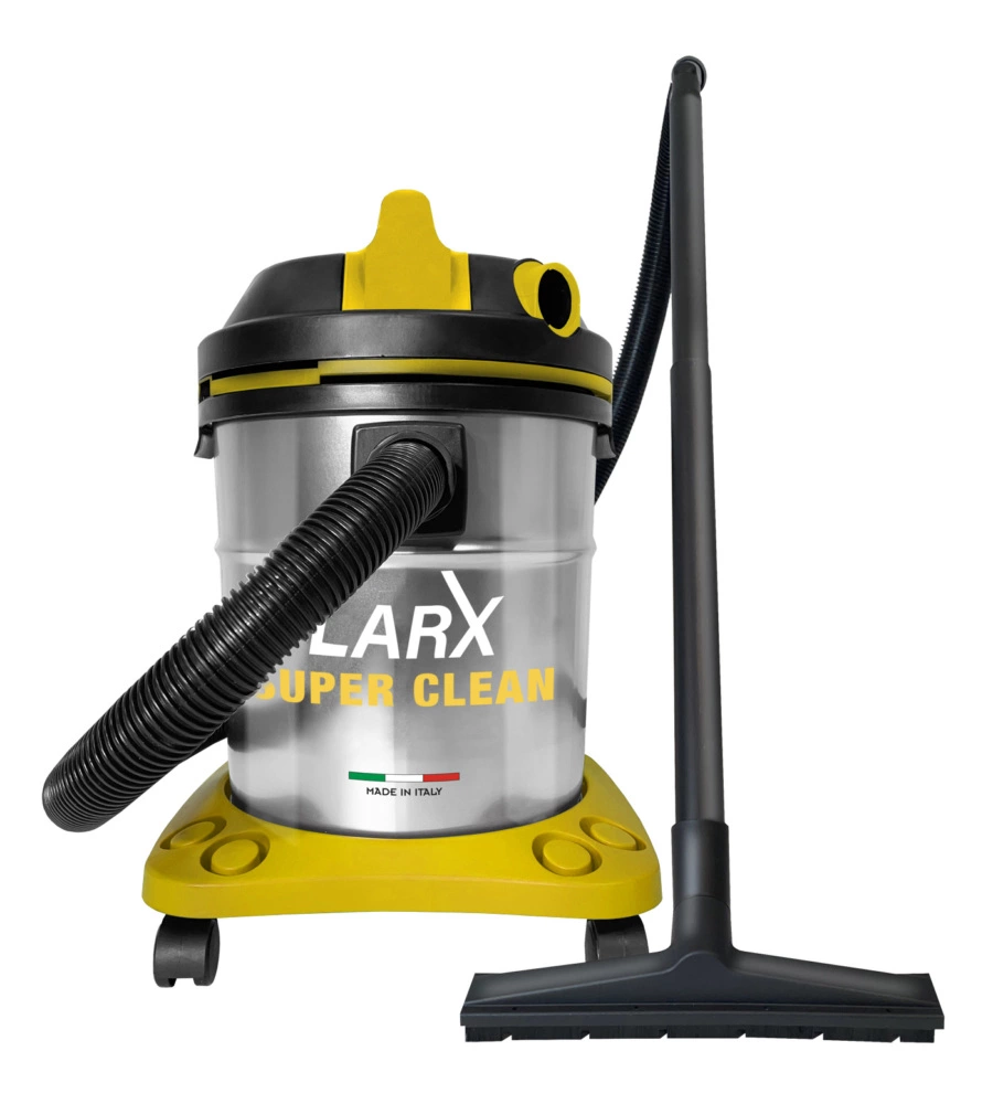 ASPIRATORE SOLIDI LIQUIDI ELETTRICO LARX "SUPER CLEAN" 1200W 20 LT 40 L/S