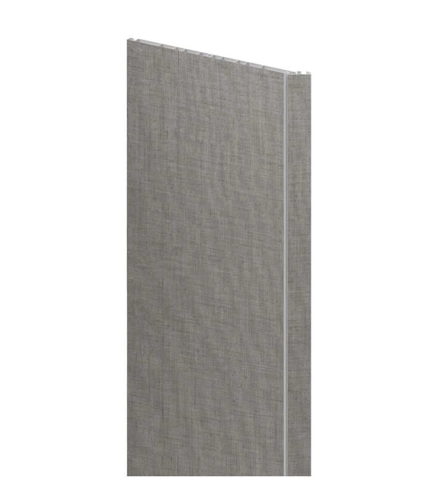 PANNELLO AGGIUNTIVO PER PORTA A SOFFIETTO DA INTERNO "MAYA" GRIGIO 16,7x0,8 CM