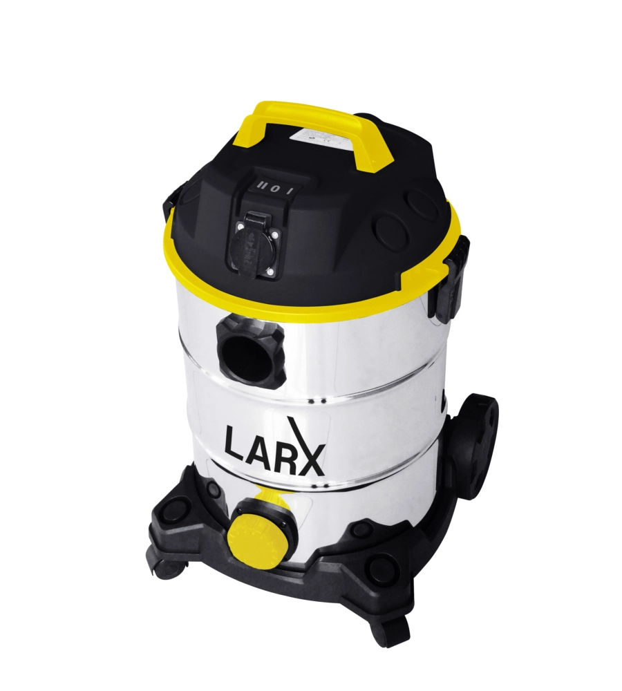 ASPIRATORE SOLIDI LIQUIDI LARX 1200W 30 LT 40 L/S