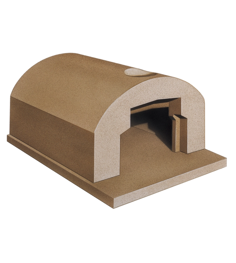 FORNO PER PIZZA RETTANGOLARE LINEA VZ "VESUVIO" IN REFRATTARIO, 56X61X54 CM