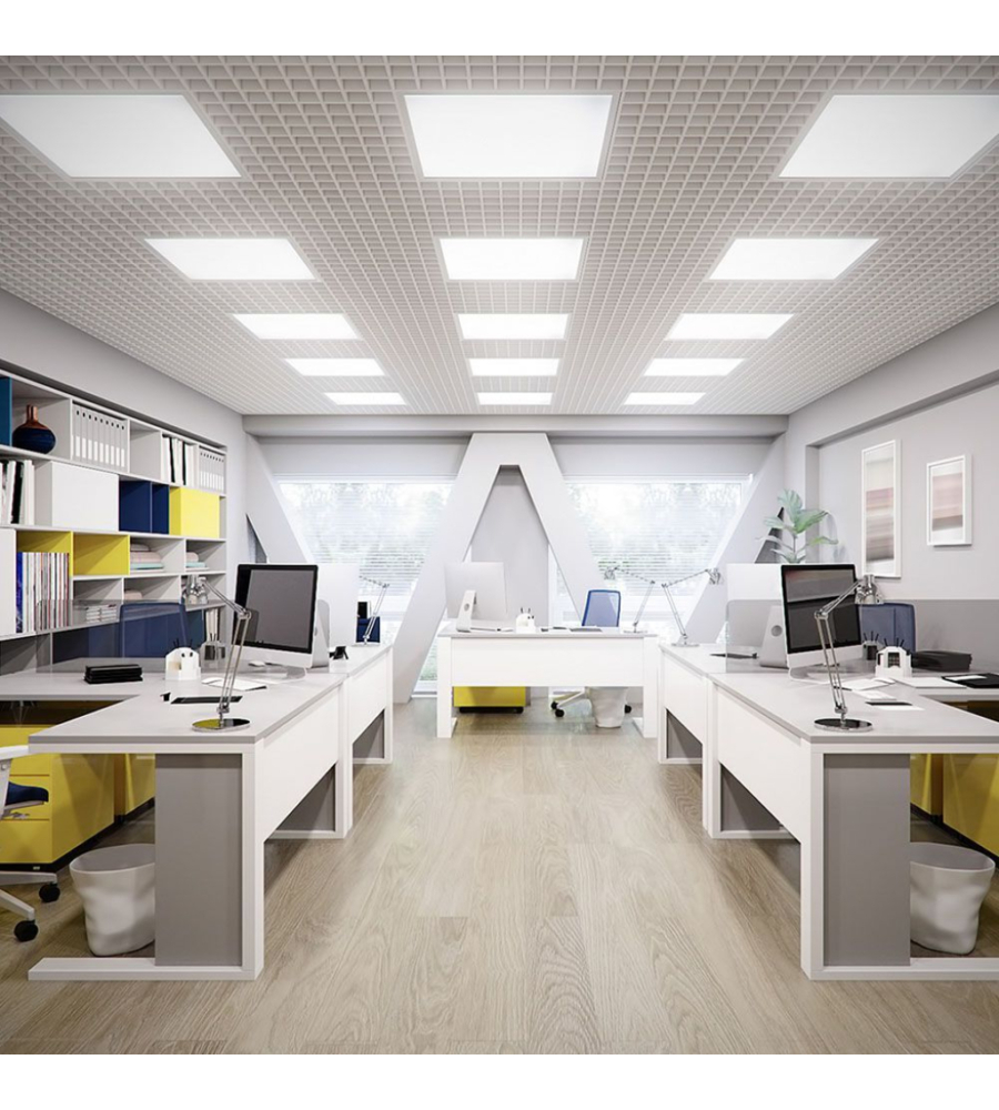 PANNELLO LED 36 W 4000 K 4320 LM CON DRIVER INCLUSO, 595X595X33 MM