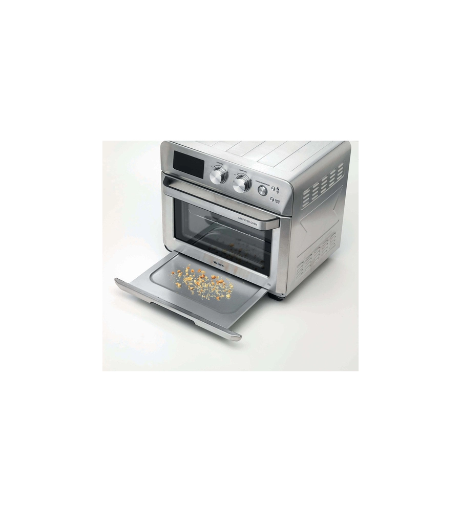 FRIGGITRICE E FORNO AD ARIA CALDA "AIRY" ACCIAIO, 25 LT - ARIETE