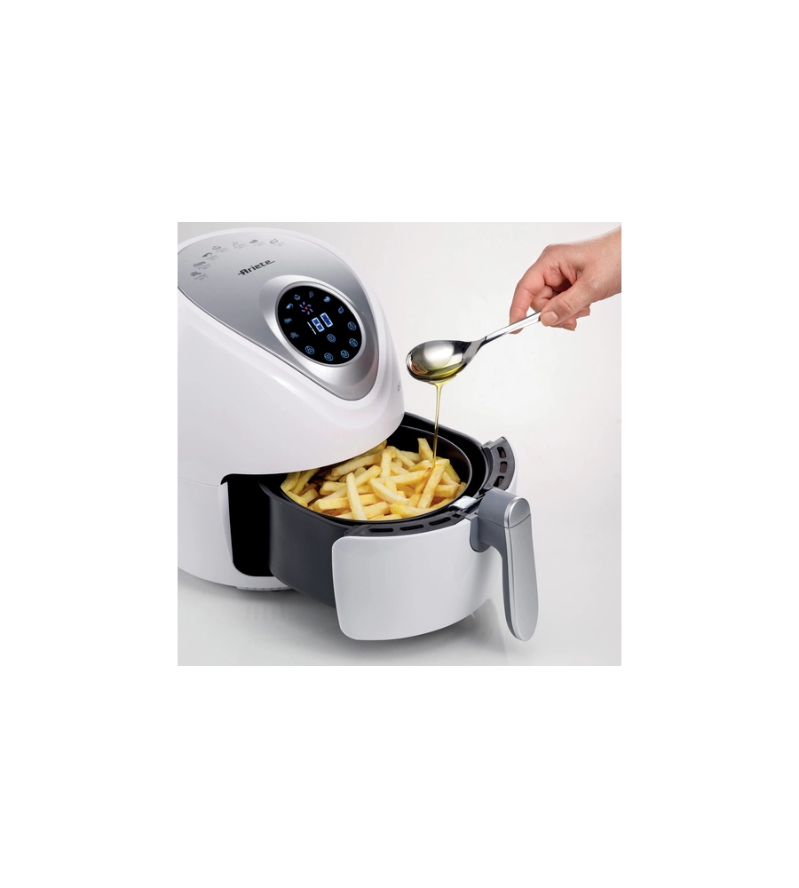 FRIGGITRICE AD ARIA CALDA "AIRY FRYER" BIANCA, 3,5 LT - ARIETE