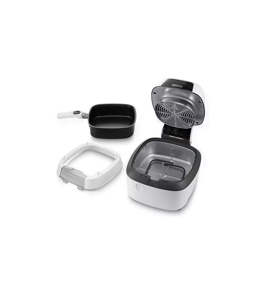 FRIGGITRICE AD ARIA "FH2133.W" DE LONGHI CON CESTELLO, CAPACITA' 1,25 LITRI