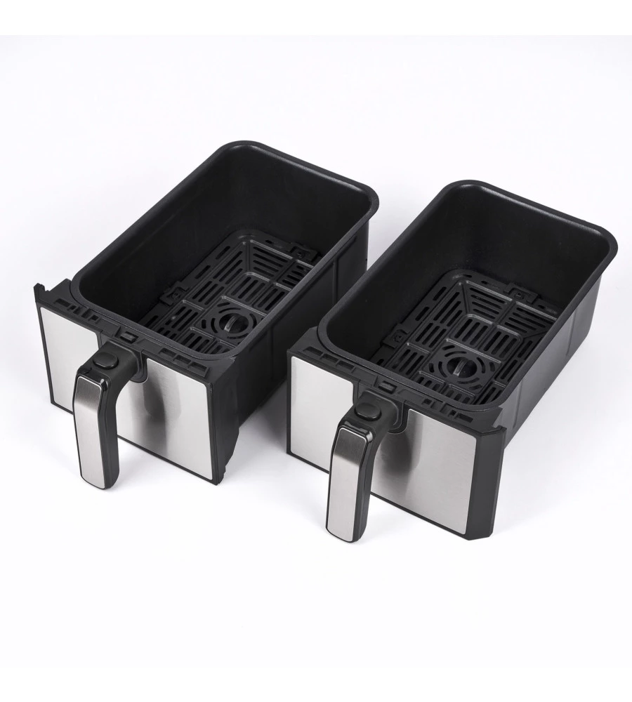 FRIGGITRICE FORNO AD ARIA CALDA "FRIGGISANO DUO" NERA, 8 LT