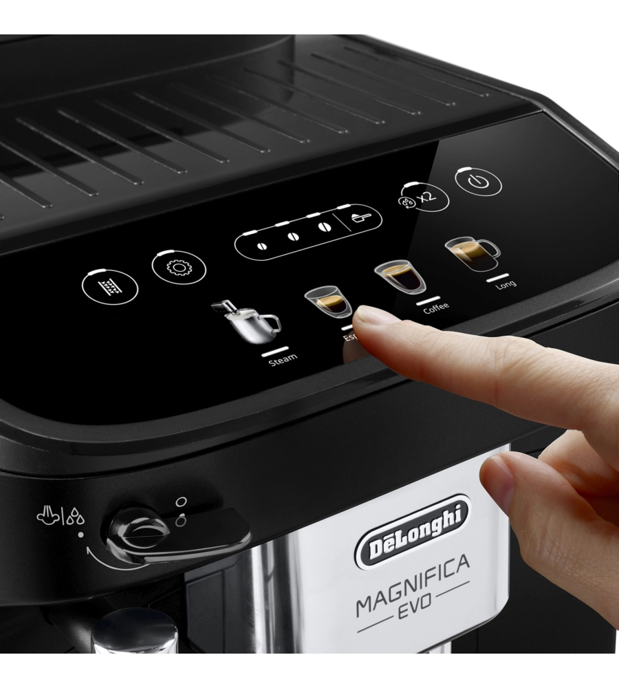 MACCHINA DA CAFFÈ SUPERAUTOMATICA DELONGHI "ECAM 290.21.B" CON FUNZIONI AVANZATE COLORE NERO
