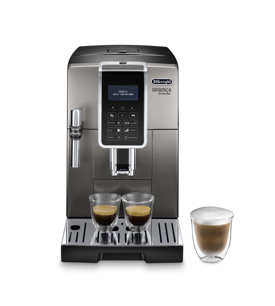 MACCHINA DA CAFFÈ AUTOMATICA DELONGHI "ECAM 359.37.TB" COLORE NERO, 1450 W