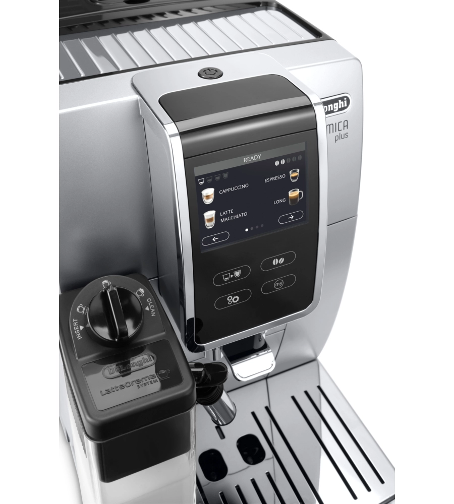 MACCHINA DA CAFFÈ AUTOMATICA DELONGHI "ECAM 370.70.SB" CON 13 LIVELLI DI MACINATURA, 1450 W