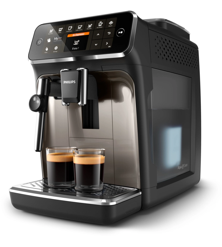 MACCHINA DA CAFFÈ AUTOMATICA PHILIPS "EP4327/90" CON DISPLAY INTUITIVO, 1500 W
