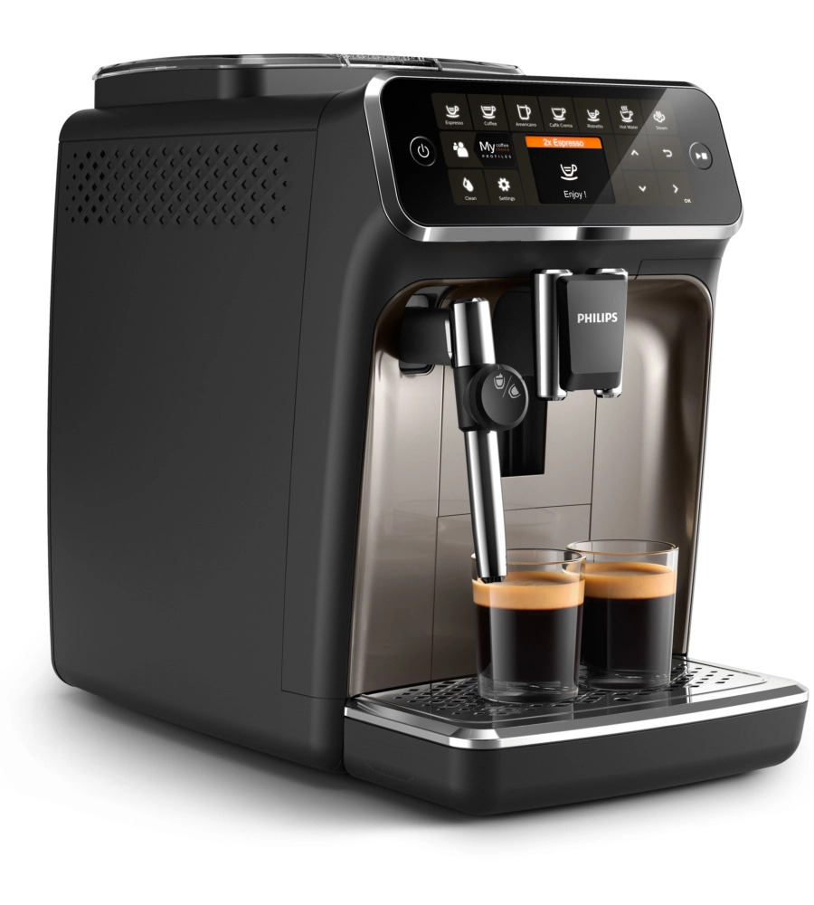 MACCHINA DA CAFFÈ AUTOMATICA PHILIPS "EP4327/90" CON DISPLAY INTUITIVO, 1500 W