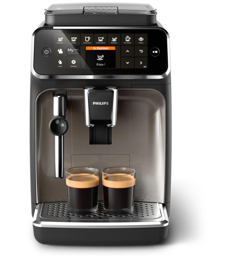 MACCHINA DA CAFFÈ AUTOMATICA PHILIPS "EP4327/90" CON DISPLAY INTUITIVO, 1500 W