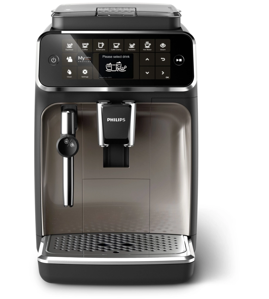 MACCHINA DA CAFFÈ AUTOMATICA PHILIPS "EP4327/90" CON DISPLAY INTUITIVO, 1500 W