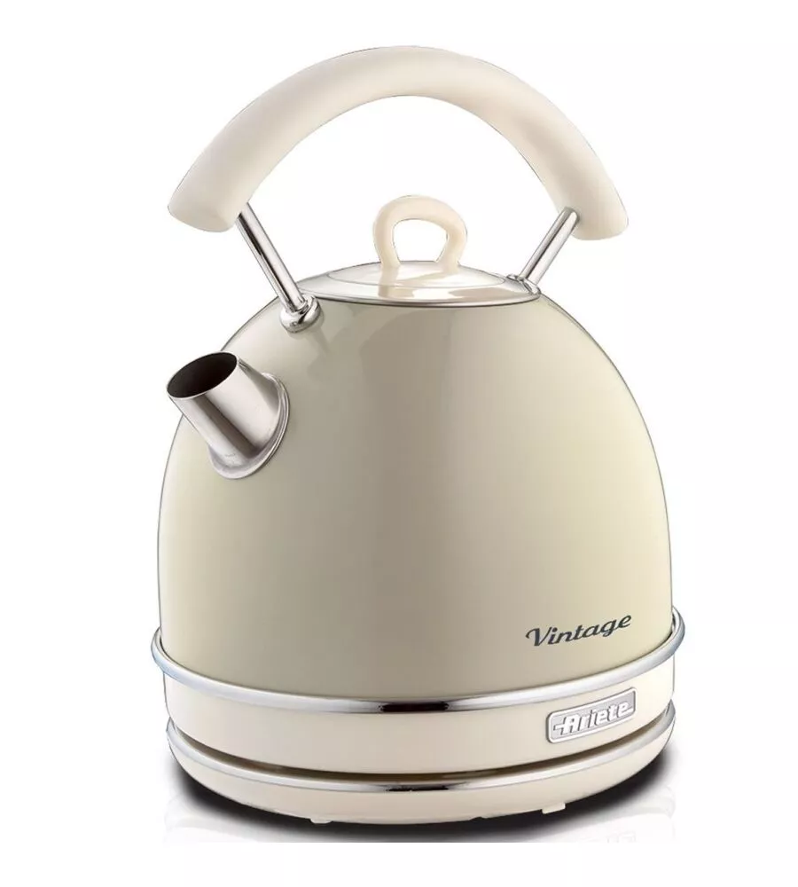 BOLLITORE ELETTRICO VINTAGE BEIGE, 1,7 LITRI - ARIETE